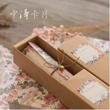 Load image into Gallery viewer, 2019 New European style invitations card paper carton hemp rope bell scroll invitations 30pcs/lot
