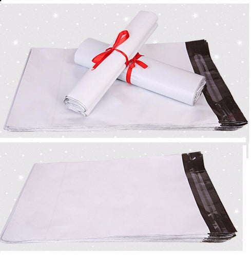 100pcs Large size 60*80cm White self-adhesive poly mailer bag/ poly mailing post envelope/ Plastic Express Courier plastic bag