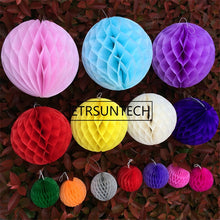 Load image into Gallery viewer, Wholesale Paper Honeycomb Ball Flower Lantern Wedding Kid Birthday Decoration Baby Shower Honeycomb Balls Lanterns Decorative