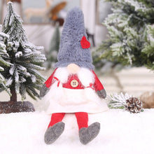 Load image into Gallery viewer, Handmade Christmas Long Legged Swedish Santa Gnome Plush Doll Toys Ornament Christmas Decorations for Home