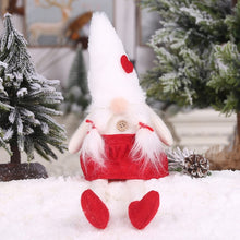 Load image into Gallery viewer, Handmade Christmas Long Legged Swedish Santa Gnome Plush Doll Toys Ornament Christmas Decorations for Home
