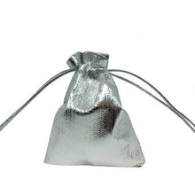 Load image into Gallery viewer, 1000 Pcs Silver Gold Jewelry Bags Metallic Foil Drawstring Pouches Gift Candy Bag Packing Wedding Party Supply 7x9cm 9x12cm