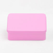 Load image into Gallery viewer, Creative wedding tinplate box 120 rectangular candy box box large can be loaded with smoke nude gift box