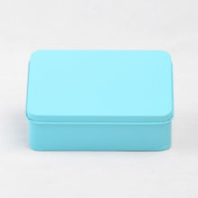 Load image into Gallery viewer, Creative wedding tinplate box 120 rectangular candy box box large can be loaded with smoke nude gift box