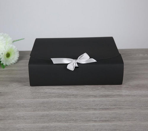 100pcs/lot 31x25.5x.8cm large brown paper gift box big size kraft cardboard boxes large size white paper box for T shirt