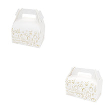 Load image into Gallery viewer, 1000 pcs cupcake boxes handle Bronzing muffin Mousse cake Packaging wedding Home Party birthday Cookies baking Package gift box