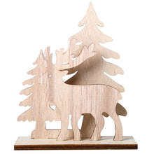 Load image into Gallery viewer, Wooden Ornaments Shapes,YuQi Unfinished Wood Crafts for Home Decor Blanks