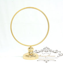 Load image into Gallery viewer, 2019 latest wedding centerpieces round flower stand metal flower vase gold rack for table decoration