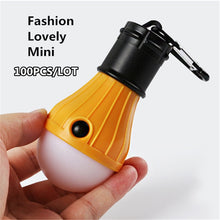 Load image into Gallery viewer, Wholesale 100PCS Camping Lamp LED Bulb 5 colors Emergency Lamp Waterproof Hanging Hook Flashlight For Camping 2 years warranty