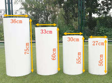 Load image into Gallery viewer, White Wedding Pillars Dessert Table Food Stand Wedding Props