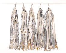 Load image into Gallery viewer, 3000pcs Tissue Party Tassel Garlands Foil Gold Silver Wedding Photo Backdrop Garlands Candy Bar Dessert Buffet Table Decor
