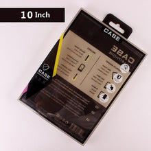 Load image into Gallery viewer, 300pcs/lot Universal 7 8 10 inch Tablet PC PVC Plastic Retail Package Packing for ipad PU PC Case Cover Portable Computer ipad