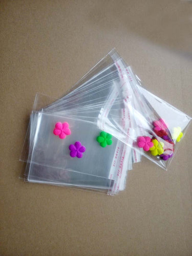 10000PCS 6*12cm Clear Resealable Cellophane/BOPP/Poly Bags Transparent Opp Bag Packing Plastic Bags Self Adhesive Seal for gift