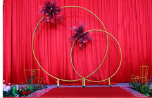 Load image into Gallery viewer, Large size Bridal Large Iron Round Ring Arches Frame  Iron Round Ring Arches Wedding Decoration Props