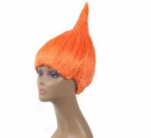 Load image into Gallery viewer, 20pcs Trolls Poppy Wig For Kids 36cm Wig Children Cosplay Party Supplies Trolls Wig 8 Colors Birthday Party Wigs DHL Free