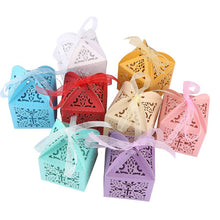 Load image into Gallery viewer, 10Pcs/set Hollow Candy Boxes Angel Gift Box For Baby Shower Baptism Birthday First Communion Christening Easter Decoration