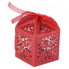 Load image into Gallery viewer, 10Pcs/set Hollow Candy Boxes Angel Gift Box For Baby Shower Baptism Birthday First Communion Christening Easter Decoration