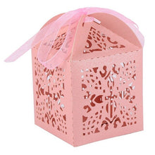 Load image into Gallery viewer, 10Pcs/set Hollow Candy Boxes Angel Gift Box For Baby Shower Baptism Birthday First Communion Christening Easter Decoration