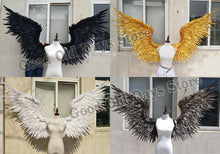 Load image into Gallery viewer, Angel demon wing cartoon feather angel wings for Fashion show Displays wedding shooting props Cosplay photography game costume
