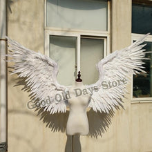 Load image into Gallery viewer, Angel demon wing cartoon feather angel wings for Fashion show Displays wedding shooting props Cosplay photography game costume