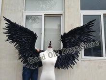 Load image into Gallery viewer, Angel demon wing cartoon feather angel wings for Fashion show Displays wedding shooting props Cosplay photography game costume