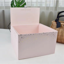 Load image into Gallery viewer, 10pcs lot Pink red black white grey folding wedding present box maid of honor bridesmaid gift boxes ideas